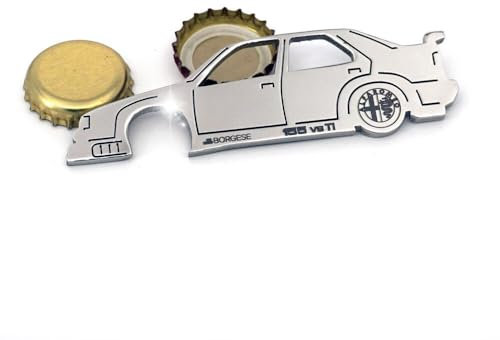 Apribottiglia Alfa Romeo 155 DTM Acciaio Inox Lucido - Borgeseidea