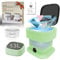 Lavatrice da campeggio, 14 l, mini lavatrice con centrifuga, 3 modalità, piccola lavatrice, Washing Machine Small pulizia profonda della biancheria intima, vestiti per bambini, calzini, asciugamani