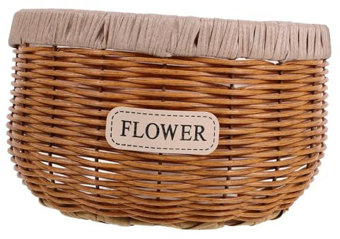 Supvox Rattan-blumentopf Zum Aufbewahren Von Pflanzen Innenbereich Blumentopf Für Wohnung Pflanzkorb Zum Organisieren Kleiner Körbe