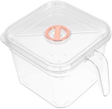 Happyyami Schüssel Mit Deckel Fischtank Einfache Wartung Robustes Attraktives Desktop-Aquarium