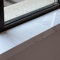Fensterbankabdeckung mit weißem Fliesenfinish, Kantenschutzplatte für Treppen/Fenster im Marmor-Stil, Fensterbankabdeckung für Erkerfenster im Badezimmer/in der Küche (60 x 12 cm)