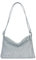 ZYEKIU Damen Glitzer Tasche, Verstellbarer Schultergurt Elegante Tasche Damen, Abendtasche Damen Hohe Kapazität Mit Reißverschluss, für Hochzeit Party Bankett Feiertage (Silber)