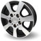 Tomason Germany TR3 5013/5 5Jx13 112x5 ET30 670kg silber/schwarz/black polished z.B. passend für Hobby, Caravan, Trailer, Anhänger, Erstausrüsterqualität (5x112)