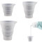 3 Pcs Silicone Detergent Dispenser Cups - 50ml, 100ml, 250ml Laundry Detergent Dispenser Set, Dosing Balls for Liquid Detergent, Washing Machine Compatible, Durable & Easy to Use