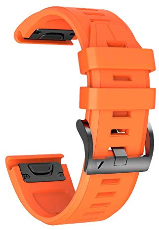 NotoCity Armband für Garmin Fenix 5X /Fenix 5X Plus/Fenix 6X /Fenix 6X Pro/Fenix 7X /Fenix 3 /Fenix 3 HR, 26mm Breite Silikon Quick-Fit Uhrenarmband für Garmin, Mehrfache Farben