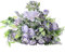 DXLing 3 Stück Künstliche Balkonpflanzen Violett Seidenblume Kamelie Pflanze Kunstblumen für außen Blumengestecke Künstlich Deko Künstliche Blumen Wie Echt Plastik Blumenstrauß für Dekoration
