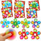 SCIONE 6 Pack Weihnachten Fidget Spinner für Kinder, Stressabbau Hand Spinner Fidget Pop Spinner Kinder Weihnachten Party Bag Fillers, Schule Klassenzimmer Preise, Weihnachts Geschenk