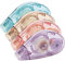 4 Pack Double Sided Tape Roller, Scrapbook Supplies, Glue Tape Roller for Crafts, Double-Sided Adhesive Tape Runner for Scrapbooking, Home School Office Journaling Supplies (0.31 inch X 26.25 feet)