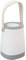 ViaGasaFamido Outdoor Bluetooth Speaker with LED Light, Lantern Bluetooth Speaker with LED Ambient Light, HiFi Rechargeable Radio Function, Portable Audio Video (Grey)