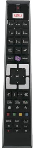 ALLIMITY Telecomando Compatibile con Telefunken TV TE43292G37Z2P TE43404G37Z2P TE43472S29Y2K TE43472S33Y2K TE43SMB35Z2K TE48282S29Y2K TE48SMS25Z2K TE49269S31Y2P TE49282S