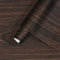 JSEVEM 40CM×3M Dark Black Brown Walnut Wood Wallpaper Peel and Stick Wood Contact Paper Waterproof Wall Stickers for Cabinet Kitchen Countertops