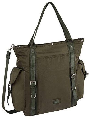 camel active, Aruba, Damen, Shopper, L, Grün, 41x37,5x18 cm
