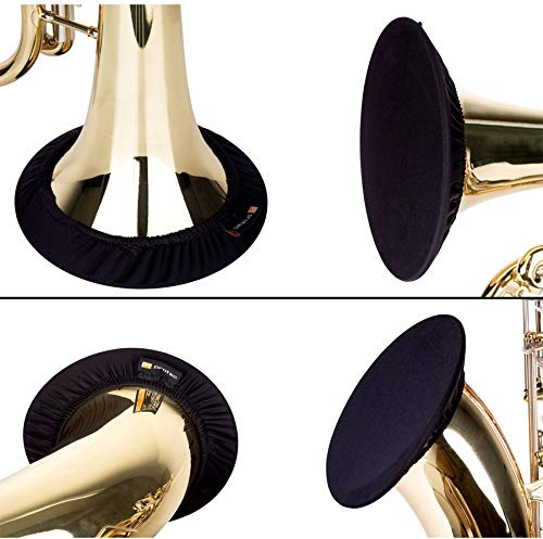 ProTec Instrument Bell Cover, 5.25-6.75”, Ideal for Flugelhorn and Tenor Saxophone, Model A322
