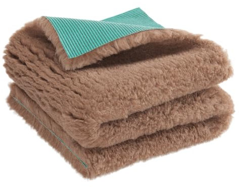 Medbed Premium - Die medizinische Hundedecke: rutschfest, feuchtigkeitsabsorbierend, atmungsaktiv und waschbar (50x70 cm, Nougat)