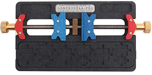 Phone Repair Clamping Tool, PCB Soldering Repair Holder, Motherboard Repair Holder Easy to Clean Small Size for Hobby Work Small Repairs Workshop