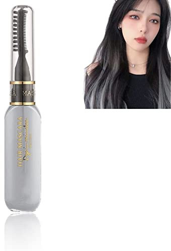 Grey Hair Spray Colour for Kids,Temporary Hair Chalk Comb Washable Hair Dye, Instant Hair Dye for Christmas, Halloween, Birthdays, Parties(Grey)