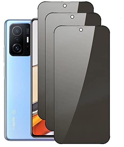 nulala 3 Stück Sichtschutzfolie für Xiaomi Mi 9T/9T Pro, 9H Härte Anti-Spionage Schutzfolie aus Gehärtetem Glas Displayschutzfolie für Xiaomi Mi 9T/9T Pro
