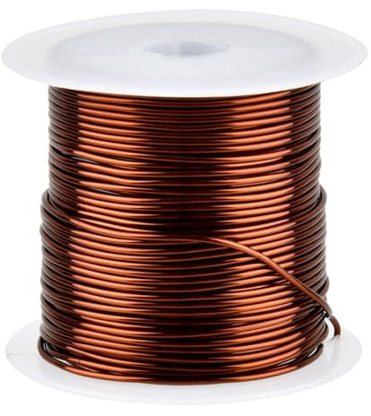 Copper Wire 10mx0.9mm,Enamelled Copper Magnet Wire,Solid Copper Wire for Transformer Inductor Coil Relay Motor Coil Winding