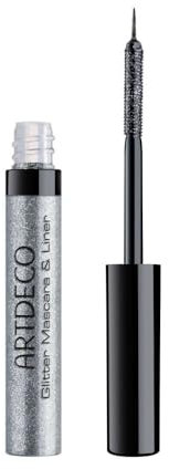 ARTDECO Crystal Mascara & Liner Eyeliner - Glitzernder Liquid Liner mit integrierter Mascara - 1 x 5 ml