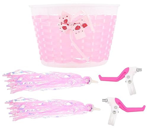 DIKACA 1set Boy Girl Bike Streamers Colorful Handlebar Ribbons for Boy Girl Fun Bike Decoration Kit for Scooters Easy to Use Present for Boys and Girls