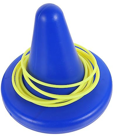 ifundom Kreatives Kinder Trainingsgerät Einbeiniger Hocker Aus Kunststoff Mit Wurfspiel Zubehör Für Gleichgewichtstraining Drinnen Und Draußen