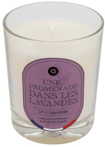 Atmosphera - Nibi duftkerze leinen und lavendel 180g