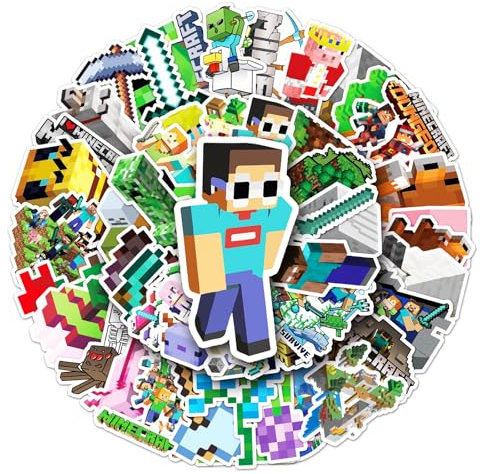 50Pcs Stickers for Kids,Personalized Kids for Water Bottle, MacBook, Car, Bumper, Luggage, Laptop,Waterproof Vinyl Aesthetic for Adults Teens Boys Girl