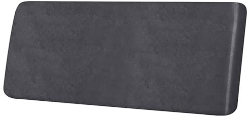 ANARACHON Couchkissenbezüge in Lederoptik, Sofasitzbezüge, Sets, Couches, Möbelschutz für Sektionssessel, Zweisitzer, Haustiere, Kinder, Stretch-Spandex-Stoff (1 Kissen, XL-Sofa, Dunkelgrau-01)