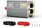 Power Queen 2000W Pure Sine Wave Inverter, Solar Power Inverter 12V DC zu 220V-240V AC Konverter mit 2 AC Ausgängen, LCD Display für Off-Grid Solar Power System, RVWohnmobil, Truck, Home Appliances