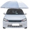 Parasol De Voiture Ouvrir Manuellement, Auvent De Voiture Portable, Auvent De Voile D'ombrage Extérieur, Auvent De Carport Amovible, Parasol De Protection Solaire Isolant(Silver,260cm)