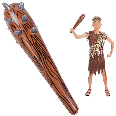 AYBUY Palo de Madera Inflable, 1 Pieza Bate de Béisbol Inflable, Palos Cotillón Adecuado para Decoración Temática, Accesorios para Fiestas de Juegos de rol