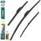 HEYNER® Scheibenwischer Set mit Heckwischer passend für SKODA OCTAVIA II (05.2004-06.2013) HYBRID Flachbalkenwischer