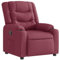 vidaXL Relaxsessel Weinrot Stoff