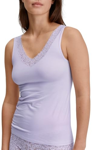 CALIDA Natural Comfort Lace Tank-Top Damen Orchid Petal 40-42