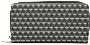 MISAKO Metri große Geldbörse mit Muster ED. Damen - Metri Schwarz 10x19x3cm