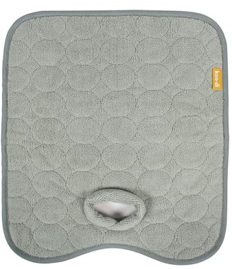 Koo-Di Oopsie Do Do Baby Car Seat Protector Liner, Grey (XL) | Waterproof & Absorbent Seat Pad for Potty Training, Travel, Car Seat, Pushchair, Highchair & Buggy