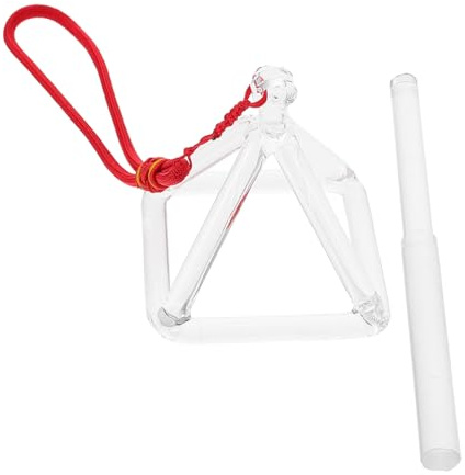 Quarz Singpyramide 3 Zoll 1 Satz, Weiße Pyramiden Deko