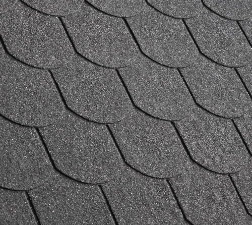 Gartenpirat Bitumen Dachschindeln Biberschwanz schwarz 3 m² Dachschindeln für Gartenhaus Geräteschuppen Pavillon & Carport
