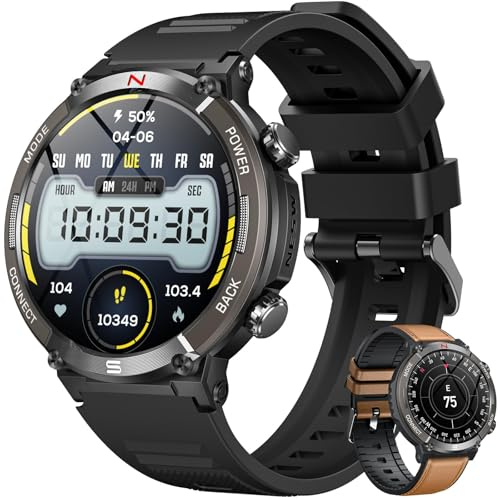 Montre Connectée Femme avec ECG Smartwatch: Montre Intelligente Femme de 1.88“ avec Appel Bluetooth HRV SOS Fréquence Cardiaque Sommeil SpO2 Monitor Poche Étanche Fitness Tracker pour Android iOS