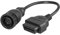Aukson D24C OBD2 Adapterkabel 14-Pin auf 16-Pin – 40 cm Profi Kabel für OBD-Diagnosegeräte, kompatibel mit MB Sprinter, VW LT – Rund auf OBD1 Adapter für Diagnosewerkzeuge