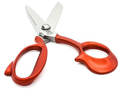 ROBUSO Schneiderschere in Meisterqualität | Stoffschere | Hergestellt in Solingen | Schere aus geschmiedetem C60 Kohlenstoffstahl | Gehärtet | 29 cm – 11