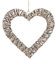 Willow Direct Wicker Heart Hanging Decoration (Large)
