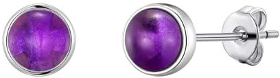 Philip Jones Amethyst Stud Earrings