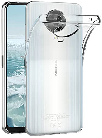 AICEK Hülle Kompatibel mit Nokia 6.3, Transparent Silikon Handyhülle für Nokia G20 Hülle TPU Schutzhülle Bumper Crystal Clear Case