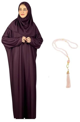 Modish Group Damen Gebetskleidung Mit Hijab Rosenkranz, Muslim Kleidung Für Frauen, Türkisch Muslimische Lang Kleider Set, Abaya Jilbab, Islamische Burka, Ramadan