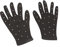 Guangcailun Mode Eiskunstlauf Handgelenk Handschuhe Atmungsaktive Sonnenschutz Fäustlinge Kristall Handschuhe Outdoor Radfahren Eislaufen Leistung, Schwarz, S