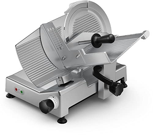 Bizerba Electric Meat Slicer Machine with Easy Thickness Adjustment. Food Slicer for Meat, Bread or Cheese. Meat Slicer Machine for Home & Commercial Use - Genuine Bizerba Slicing Machine GSE A 300