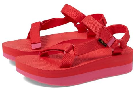 Teva Women's Flatform Universal Sport Sandal, Hot Pink, 6 UK