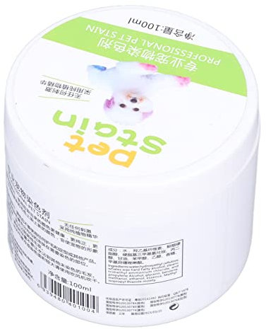 Tinte para el Pelo de Perro, y Fácil de Usar, Tinte para el Pelo de Moda para Mascotas, Cuidado de Mascotas DIY (Negro Azabache)