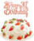 Happy Birthday Cake Topper,30th Glitter Rose Gold Cake Decoration Happy Birthday,Cake Toppers,Birthday Cake Toppers,Birthday Cake Topper,Personalised Cake Decorations,Congratulations for Men and Women